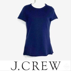 J. Crew Italian Cashmere Short-Sleeve T-Shirt SzS